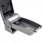 RATI ARMSTER 3 Reposabrazos FORD CONNECT 2014-2018  [negro,cuero vegano,usb/aux kábel]