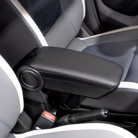 RATI ARMSTER 3 Reposabrazos FIAT 500 HYBRID 2026-  [negro,cuero vegano]