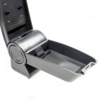 RATI ARMSTER 3 Reposabrazos FIAT 500L 2012-2017  [negro,cuero vegano]