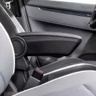 RATI ARMSTER 3 Reposabrazos SEAT LEON 2013-2020  [negro,cuero vegano]