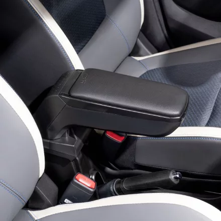 RATI ARMSTER S Reposabrazos FIAT 500 HYBRID 2026-  [negro,cuero vegano]