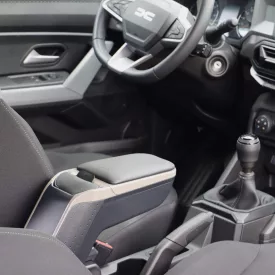   RATI ARMSTER 2 Reposabrazos DACIA LOGAN 2004-2016  [gris,cuero vegano]