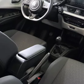   RATI ARMSTER S Reposabrazos SUZUKI SWIFT 2024- con freno de mano manual [negro,cuero vegano]