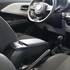  RATI ARMSTER 2 Reposabrazos SUZUKI SWIFT 2024- con freno de mano manual [negro,cuero vegano]