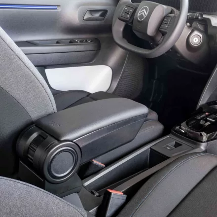 RATI ARMSTER 3 Reposabrazos CITROEN E-C3 2024-  [negro,cuero vegano]