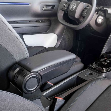 RATI ARMSTER 3 Reposabrazos CITROEN E-C3 AIRCROSS 2024-  [negro,cuero vegano]