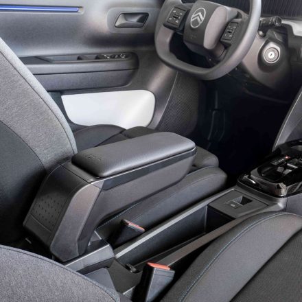 RATI ARMSTER S Reposabrazos CITROEN E-C3 AIRCROSS 2024-  [negro,cuero vegano]