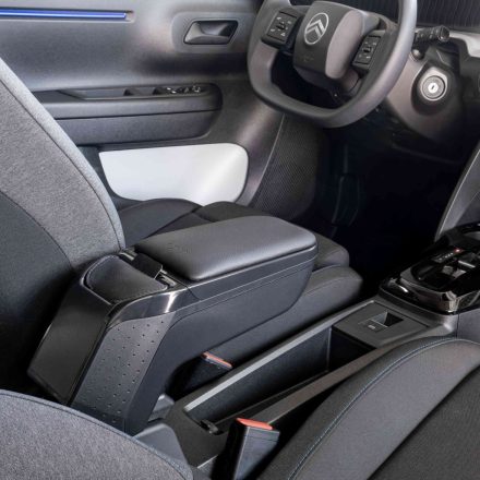 RATI ARMSTER 2 Reposabrazos CITROEN E-C3 AIRCROSS 2024-  [negro,cuero vegano]