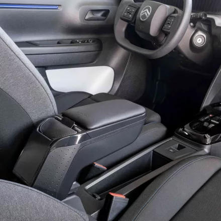 RATI ARMSTER 2 Reposabrazos CITROEN E-C3 AIRCROSS 2024-  [negro,cuero vegano]