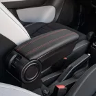 RATI ARMSTER 3 Reposabrazos CITROEN E-C3 2024-  [negro,cuero vegano,costura roja]