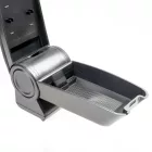 RATI ARMSTER 3 Reposabrazos CITROEN E-C3 2024-  [negro,cuero vegano,costura roja]