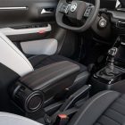 RATI ARMSTER 3 Reposabrazos CITROEN C3 AIRCROSS 2024-  [negro,cuero vegano,costura roja]