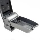 RATI ARMSTER 3 Reposabrazos CITROEN E-C3 AIRCROSS 2024-  [negro,cuero vegano,costura roja]