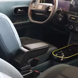   RATI ARMSTER S Reposabrazos FIAT GRANDE PANDA HYBRID 2024-  [negro,tela]