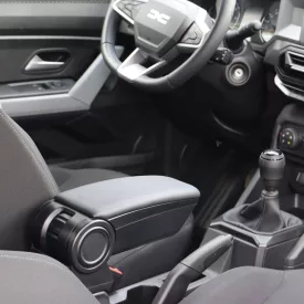   RATI ARMSTER 3 Reposabrazos DACIA BIGSTER 2025-  [negro,cuero vegano]