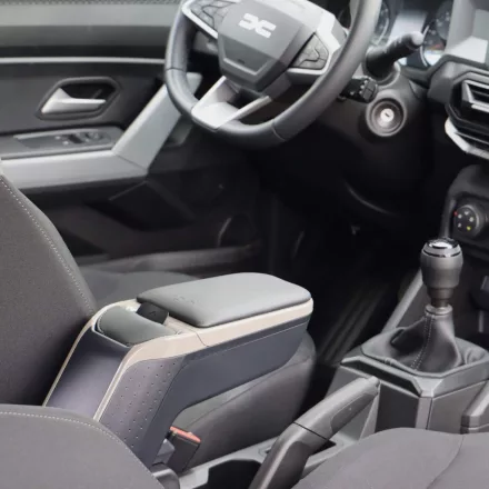 RATI ARMSTER 2 Reposabrazos DACIA BIGSTER 2025-  [gris,cuero vegano]