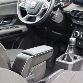   RATI ARMSTER S Reposabrazos DACIA JOGGER 2021-  [negro,cuero vegano]