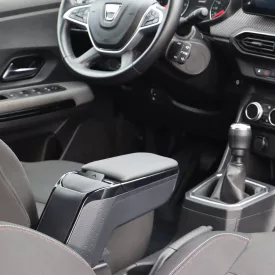   RATI ARMSTER 2 Reposabrazos DACIA JOGGER 2021-  [negro,cuero vegano]
