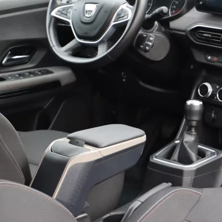 RATI ARMSTER 2 Reposabrazos DACIA JOGGER 2021-  [gris,cuero vegano]