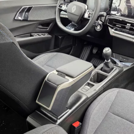 RATI ARMSTER 2 Reposabrazos RENAULT CLIO 2025-  [gris,cuero vegano]
