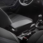 RATI ARMSTER 3 Reposabrazos montaje en asiento HYUNDAI I20 2020- sin reposabrazos original [negro,cuero vegano]