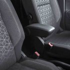 RATI ARMSTER 3 Reposabrazos montaje en asiento HYUNDAI I20 2020- sin reposabrazos original [negro,cuero vegano]