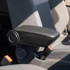   RATI ARMSTER 3 Reposabrazos montaje en asiento RENAULT EXPRESS VAN 2021- sin reposabrazos original [negro,cuero vegano]