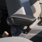 RATI ARMSTER 3 Reposabrazos montaje en asiento DACIA LOGAN 2017-2020 con reposabrazos original [negro,tela,PP]