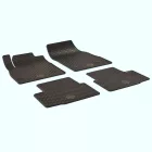 GUZU alfombrilla de goma OPEL ASTRA 2015-2022 5 puertas, cambio manual [negro,goma]