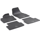 GUZU alfombrilla de goma OPEL CROSSLAND X 2017-2021  [negro,goma]
