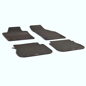   GUZU alfombrilla de goma VW CADDY 2004-2020  [negro,goma,set de 4]
