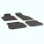 GUZU alfombrilla de goma VW CADDY 2004-2020  [negro,goma,set de 4]