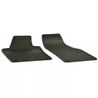GUZU alfombrilla de goma VW CADDY 2004-2020  [negro,goma,set de 2]