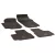 GUZU alfombrilla de goma SEAT MII 2012-2022  [negro,goma]
