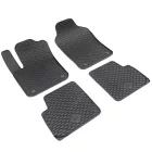 GUZU alfombrilla de goma FIAT 500 2016-2024  [negro,goma]