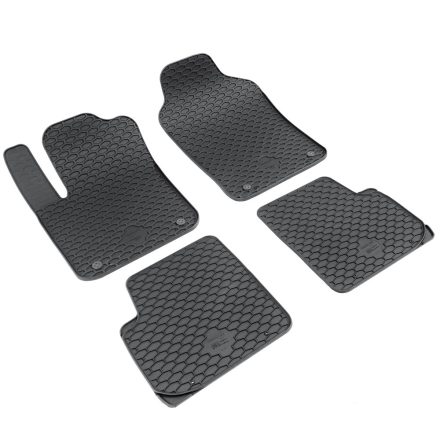 GUZU alfombrilla de goma FIAT 500 2016-2024  [negro,goma]