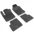 GUZU alfombrilla de goma FIAT 500 2016-2024  [negro,goma]