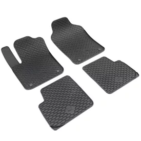 GUZU alfombrilla de goma FIAT 500 2008-2015  [negro,goma]