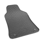 GUZU alfombrilla de goma FIAT 500 2008-2015  [negro,goma]