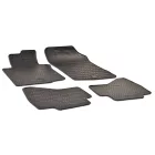 GUZU alfombrilla de goma CITROEN C1 2005-2014  [negro,goma]