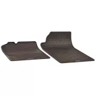 GUZU alfombrilla de goma SMART FORTWO 2007-2014  [negro,goma]