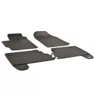 GUZU alfombrilla de goma TOYOTA YARIS 2008-2011  [negro,goma]